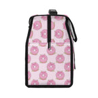 Personalised Pink Cat Doughnuts Flip-top Lunch Bag Personalised Flip Top Lunch Bag animal Food Printed Offshore