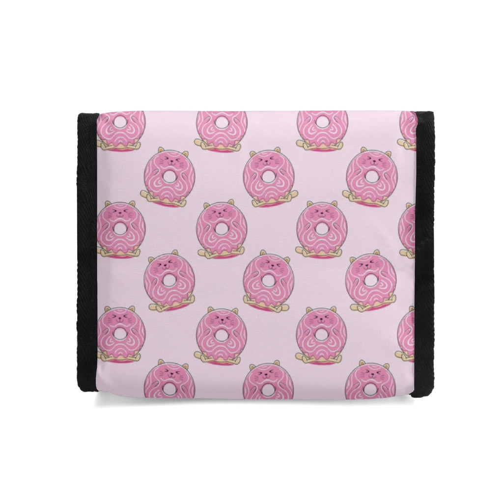 Personalised Pink Cat Doughnuts Flip-top Lunch Bag Personalised Flip Top Lunch Bag animal Food Printed Offshore