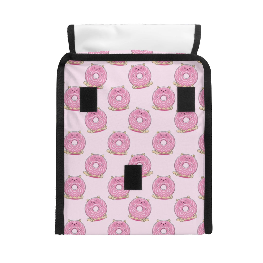 Personalised Pink Cat Doughnuts Flip-top Lunch Bag Personalised Flip Top Lunch Bag animal Food Printed Offshore