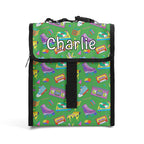 Personalised Bright 80s Flip-top Lunch Bag Default Title Personalised Flip Top Lunch Bag Printed Offshore Retro