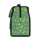 Personalised Bright 80s Flip-top Lunch Bag Personalised Flip Top Lunch Bag Printed Offshore Retro