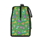 Personalised Bright 80s Flip-top Lunch Bag Personalised Flip Top Lunch Bag Printed Offshore Retro