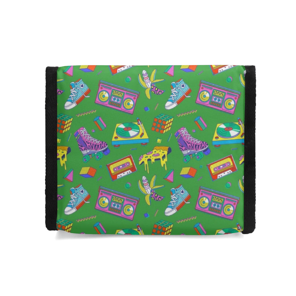 Personalised Bright 80s Flip-top Lunch Bag Personalised Flip Top Lunch Bag Printed Offshore Retro