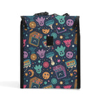 Personalised Space Arcade Flip-top Lunch Bag Personalised Flip Top Lunch Bag Games Printed Offshore Retro Space