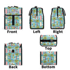 Personalised Summer Surf Flip-top Lunch Bag Personalised Flip Top Lunch Bag Printed Offshore Surf