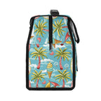 Personalised Summer Surf Flip-top Lunch Bag Personalised Flip Top Lunch Bag Printed Offshore Surf