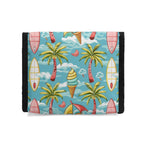 Personalised Summer Surf Flip-top Lunch Bag Personalised Flip Top Lunch Bag Printed Offshore Surf