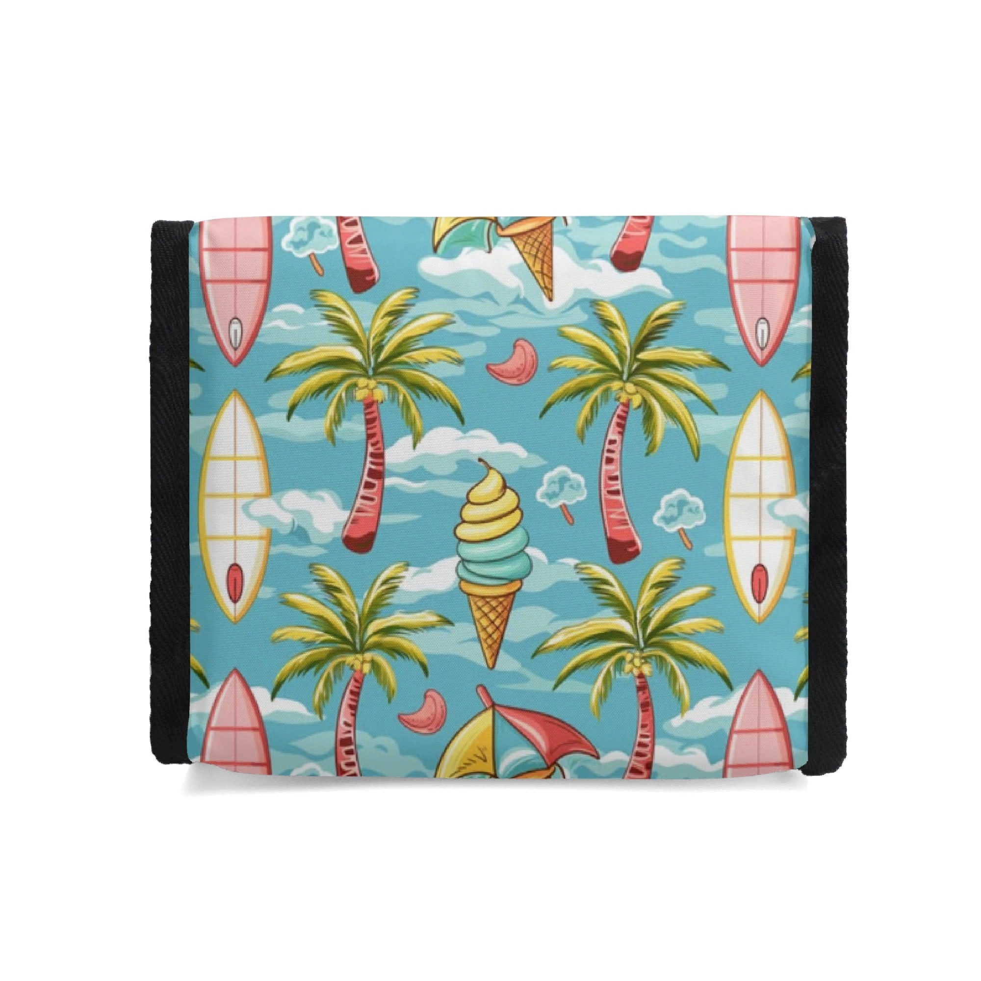 Personalised Summer Surf Flip-top Lunch Bag Personalised Flip Top Lunch Bag Printed Offshore Surf