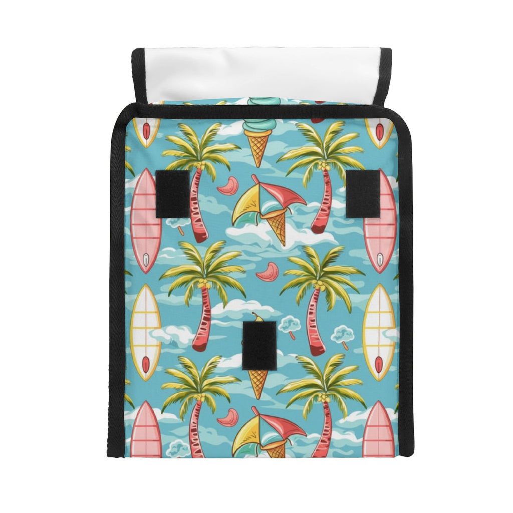 Personalised Summer Surf Flip-top Lunch Bag Personalised Flip Top Lunch Bag Printed Offshore Surf