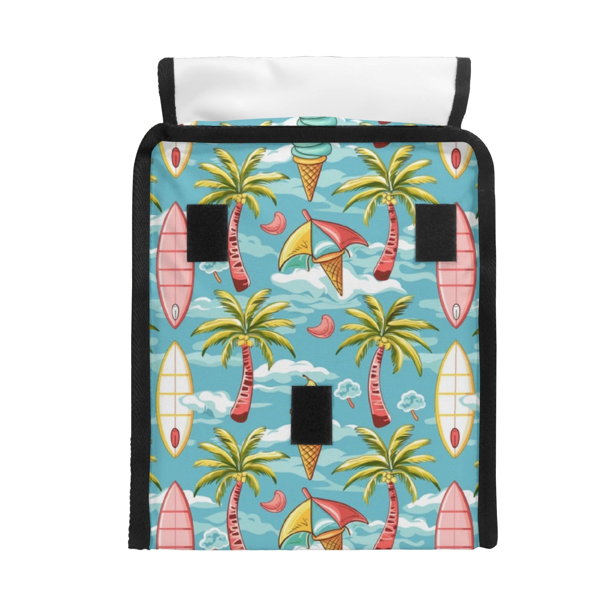 Personalised Summer Surf Flip-top Lunch Bag Personalised Flip Top Lunch Bag Printed Offshore Surf