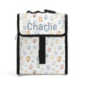 Personalised Paw Print Flip-top Lunch Bag Default Title Personalised Flip Top Lunch Bag animal Printed Offshore