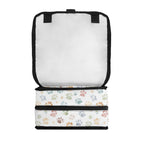 Personalised Paw Print Flip-top Lunch Bag Personalised Flip Top Lunch Bag animal Printed Offshore