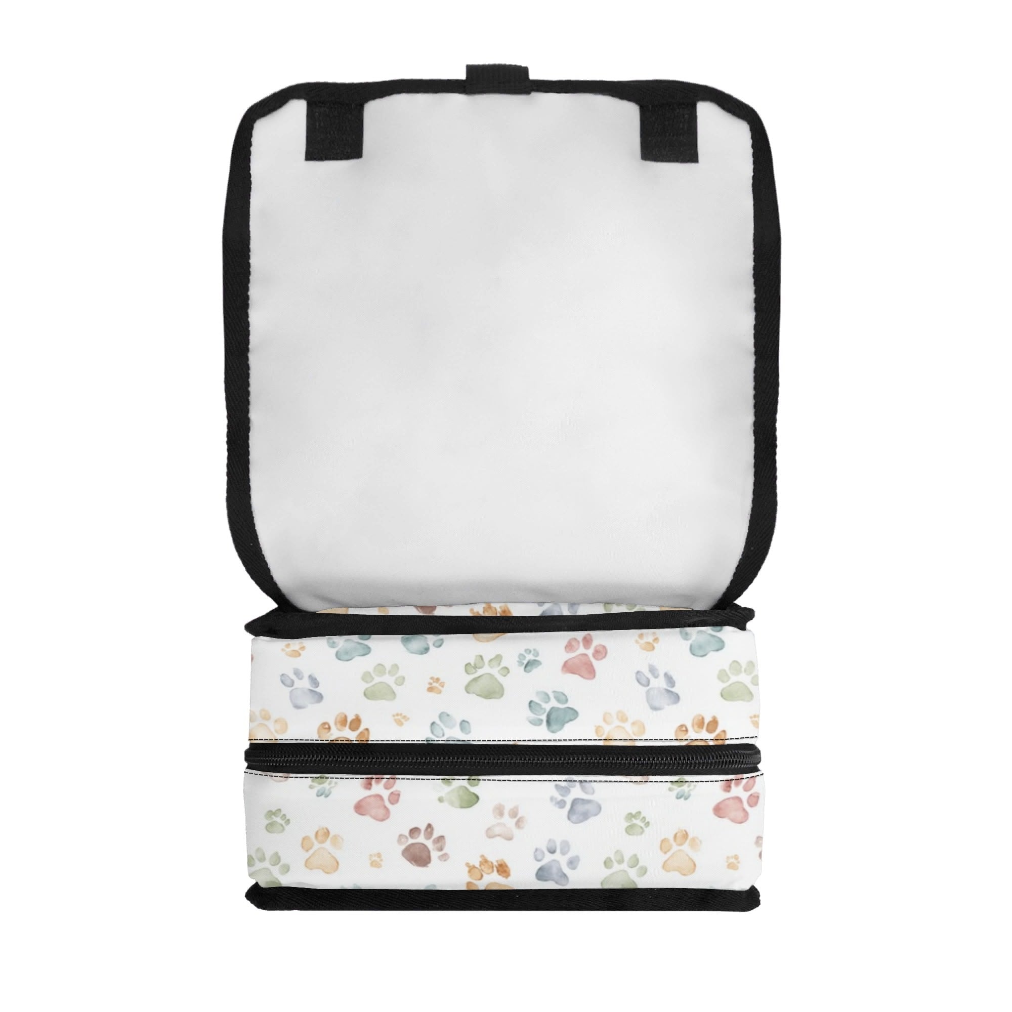 Personalised Paw Print Flip-top Lunch Bag Personalised Flip Top Lunch Bag animal Printed Offshore