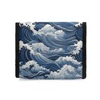 Personalised Japanese Waves Flip-top Lunch Bag Personalised Flip Top Lunch Bag Ocean Printed Offshore