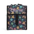 Personalised Video Game Flip-top Lunch Bag Default Title Personalised Flip Top Lunch Bag Games Printed Offshore Retro