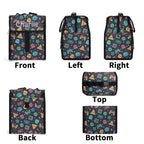 Personalised Video Game Flip-top Lunch Bag Personalised Flip Top Lunch Bag Games Printed Offshore Retro