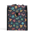 Personalised Video Game Flip-top Lunch Bag Personalised Flip Top Lunch Bag Games Printed Offshore Retro