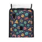 Personalised Video Game Flip-top Lunch Bag Personalised Flip Top Lunch Bag Games Printed Offshore Retro