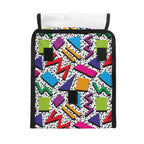 Personalised Graphic 80s Flip-top Lunch Bag Personalised Flip Top Lunch Bag Printed Offshore Retro