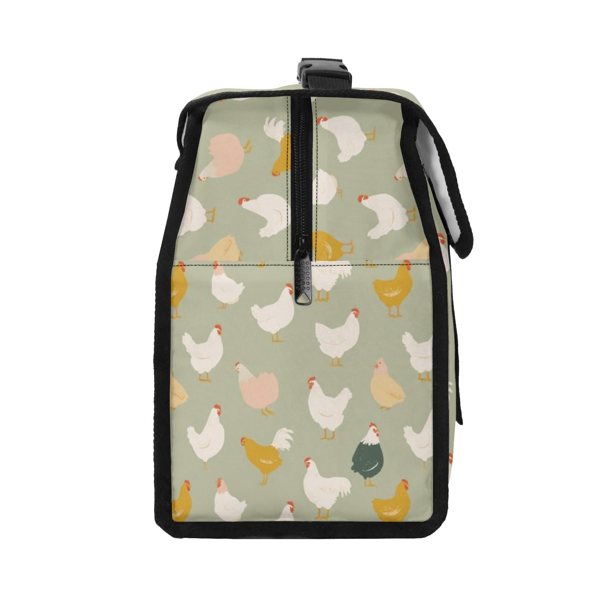 Personalised Chicken Life Flip-top Lunch Bag Personalised Flip Top Lunch Bag animal Printed Offshore