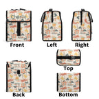 Personalised Beach Shack Flip-top Lunch Bag Personalised Flip Top Lunch Bag Printed Offshore Summer Surf