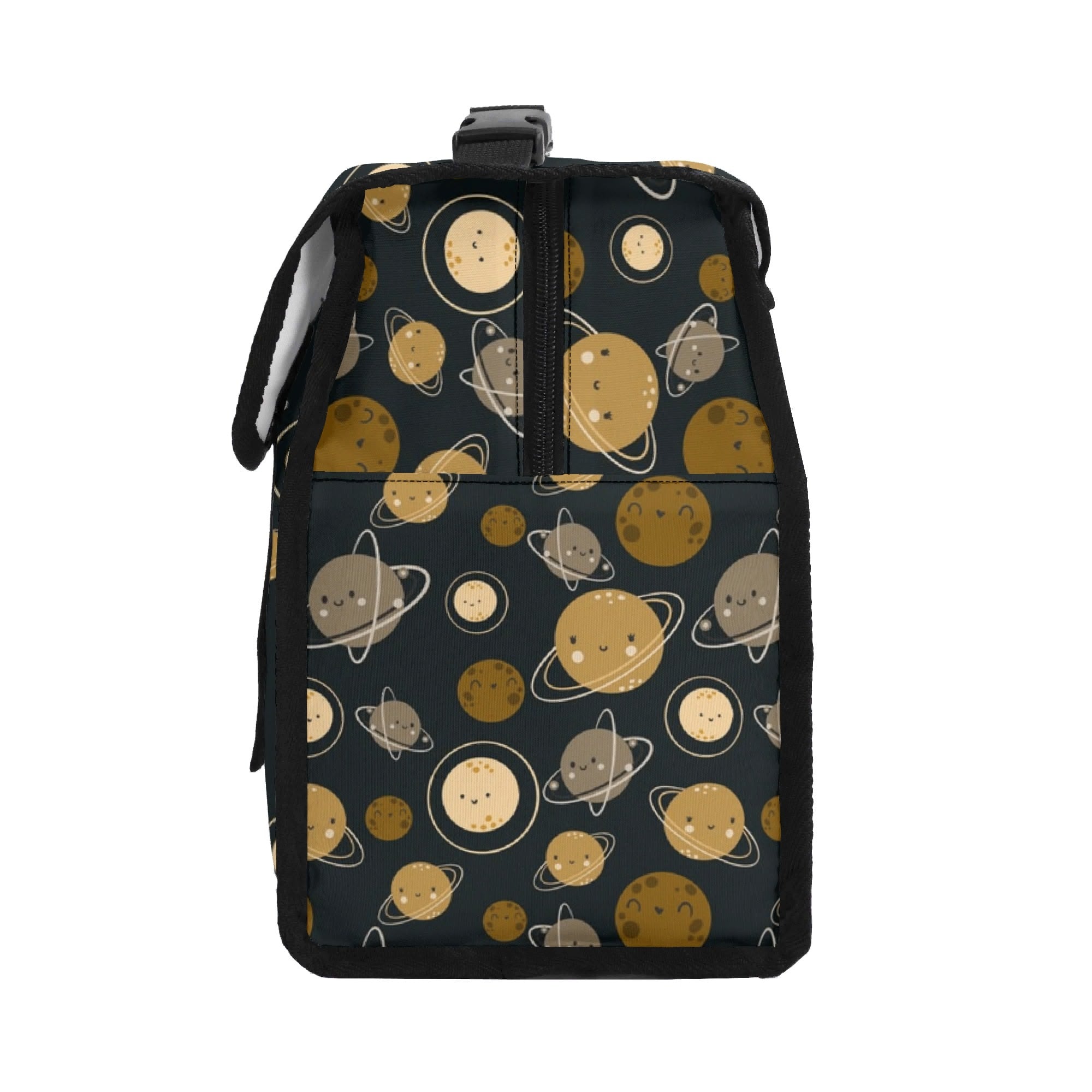 Personalised Planets Flip-top Lunch Bag Personalised Flip Top Lunch Bag Printed Offshore Space