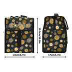 Personalised Planets Flip-top Lunch Bag Personalised Flip Top Lunch Bag Printed Offshore Space