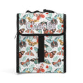 Personalised Pretty Moths And Butterflies Flip-top Lunch Bag Default Title Personalised Flip Top Lunch Bag animal Printed Offshore