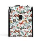 Personalised Pretty Moths And Butterflies Flip-top Lunch Bag Personalised Flip Top Lunch Bag animal Printed Offshore