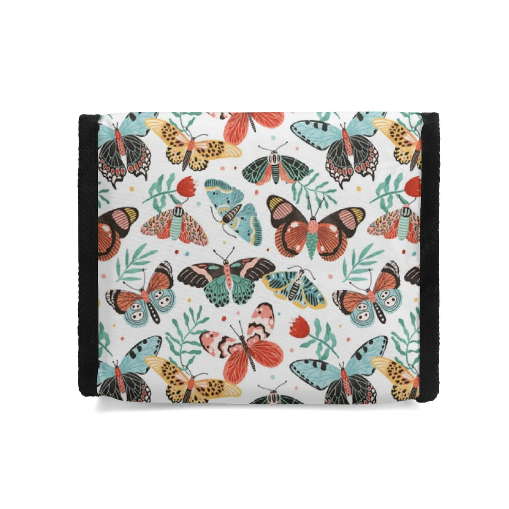 Personalised Pretty Moths And Butterflies Flip-top Lunch Bag Personalised Flip Top Lunch Bag animal Printed Offshore