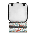 Personalised Pretty Moths And Butterflies Flip-top Lunch Bag Personalised Flip Top Lunch Bag animal Printed Offshore