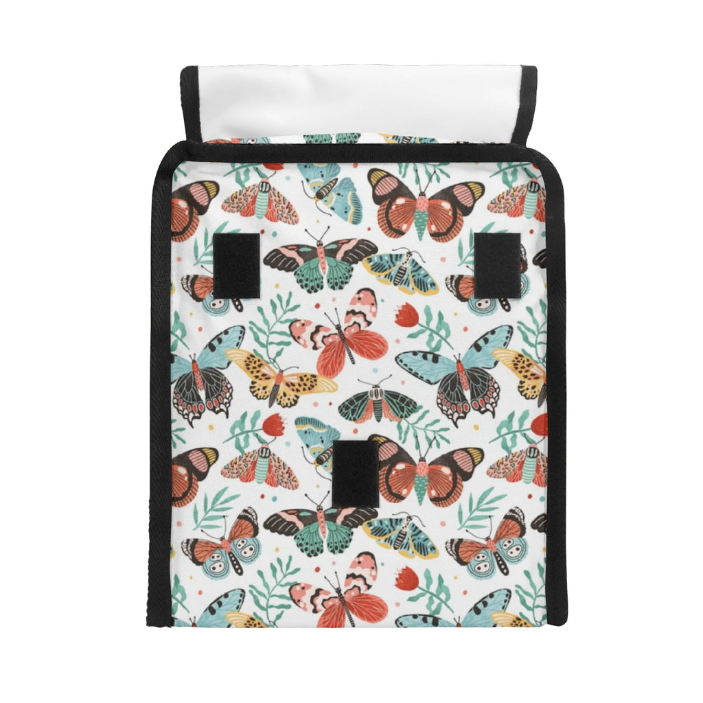 Personalised Pretty Moths And Butterflies Flip-top Lunch Bag Personalised Flip Top Lunch Bag animal Printed Offshore