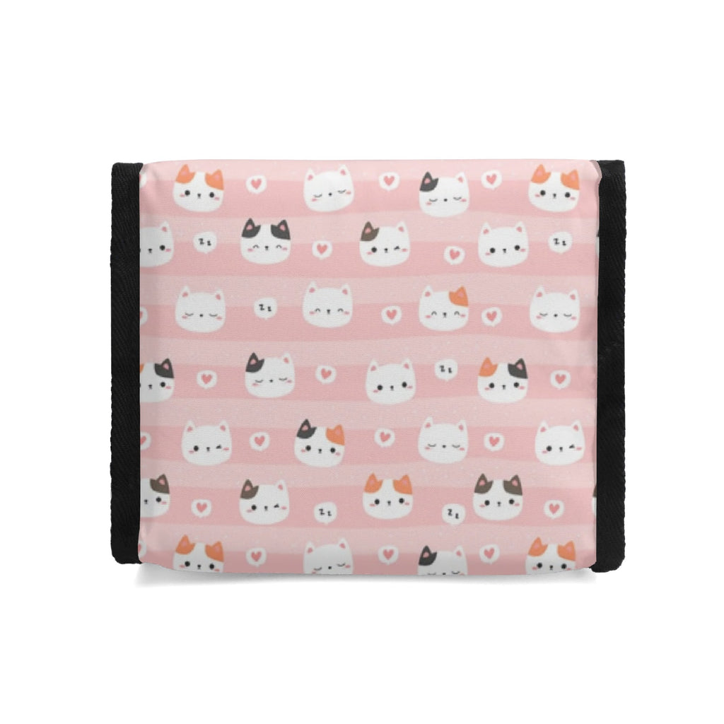 Personalised Pink Cats Flip-top Lunch Bag Personalised Flip Top Lunch Bag animal Printed Offshore