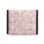 Personalised Pink Cats Flip-top Lunch Bag Personalised Flip Top Lunch Bag animal Printed Offshore