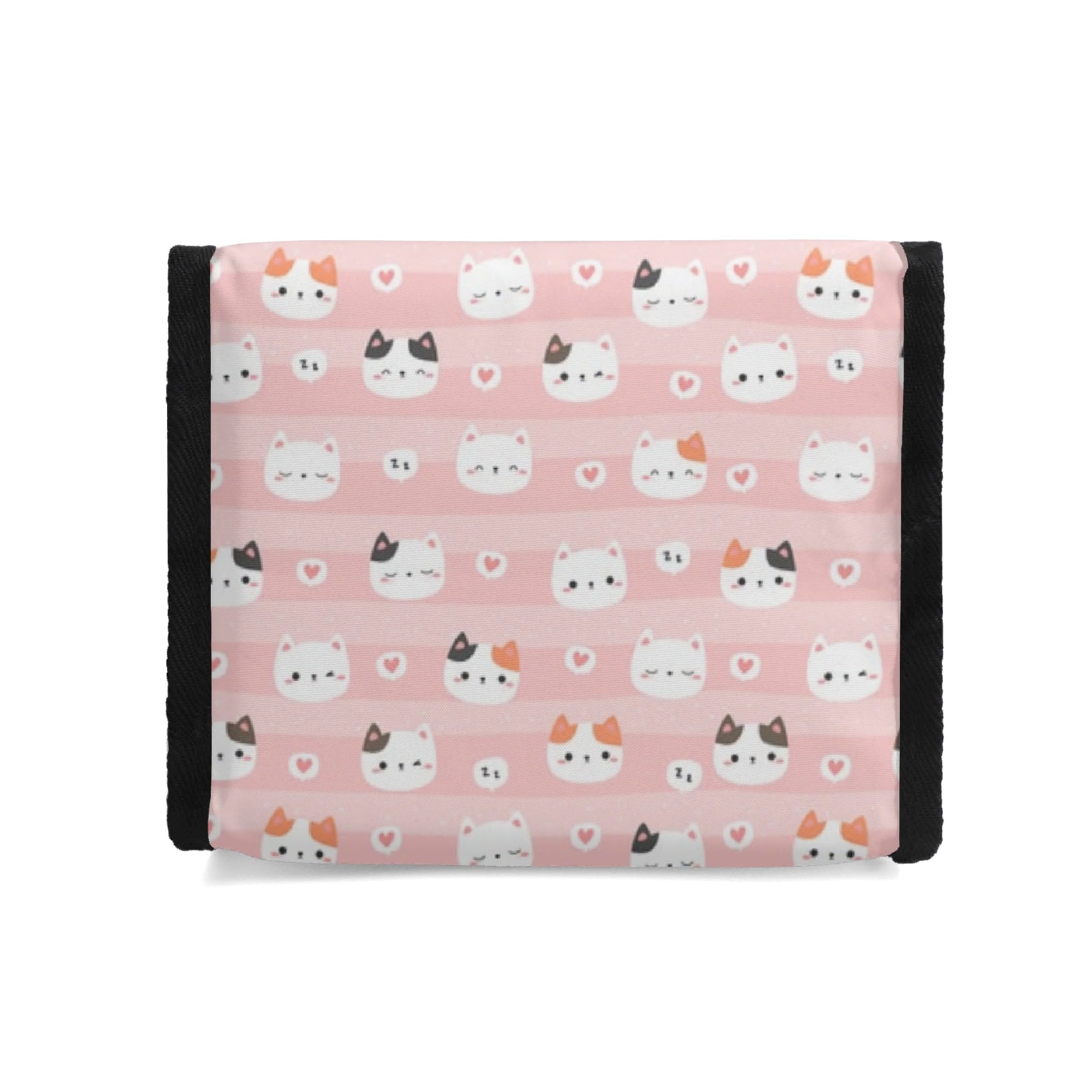 Personalised Pink Cats Flip-top Lunch Bag Personalised Flip Top Lunch Bag animal Printed Offshore