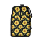 Personalised Painted Sunflower Flip-top Lunch Bag Personalised Flip Top Lunch Bag Plants Printed Offshore