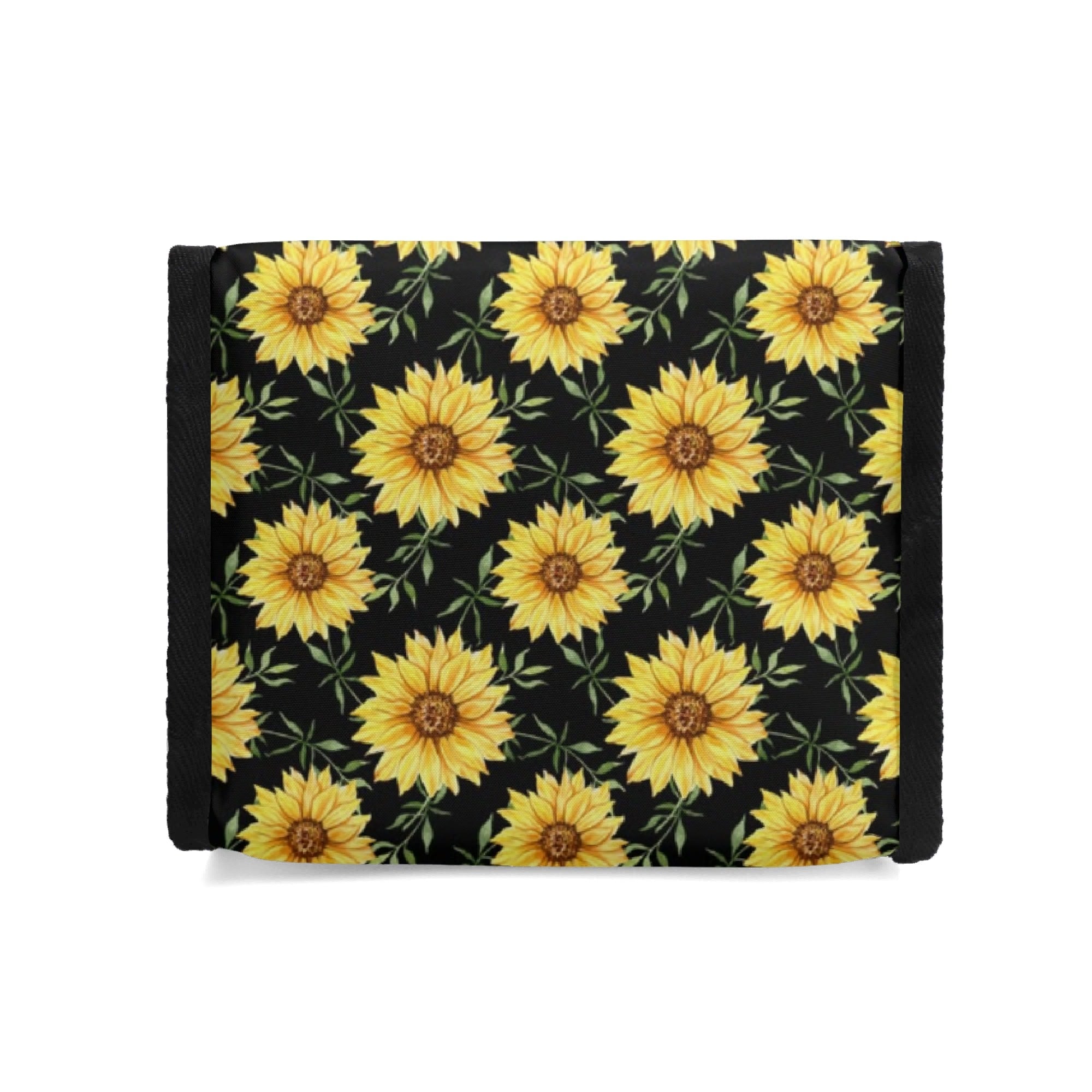 Personalised Painted Sunflower Flip-top Lunch Bag Personalised Flip Top Lunch Bag Plants Printed Offshore