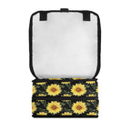 Personalised Painted Sunflower Flip-top Lunch Bag Personalised Flip Top Lunch Bag Plants Printed Offshore