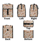 Personalised Peace And Love Flip-top Lunch Bag Personalised Flip Top Lunch Bag Printed Offshore Retro