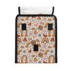 Personalised Peace And Love Flip-top Lunch Bag Personalised Flip Top Lunch Bag Printed Offshore Retro