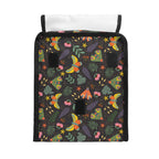Personalised Dark Butterfly Flip-top Lunch Bag Personalised Flip Top Lunch Bag animal Printed Offshore