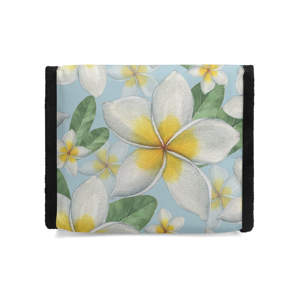 Personalised Delicate Frangipani Flip-top Lunch Bag Personalised Flip Top Lunch Bag Plants Printed Offshore