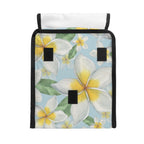 Personalised Delicate Frangipani Flip-top Lunch Bag Personalised Flip Top Lunch Bag Plants Printed Offshore