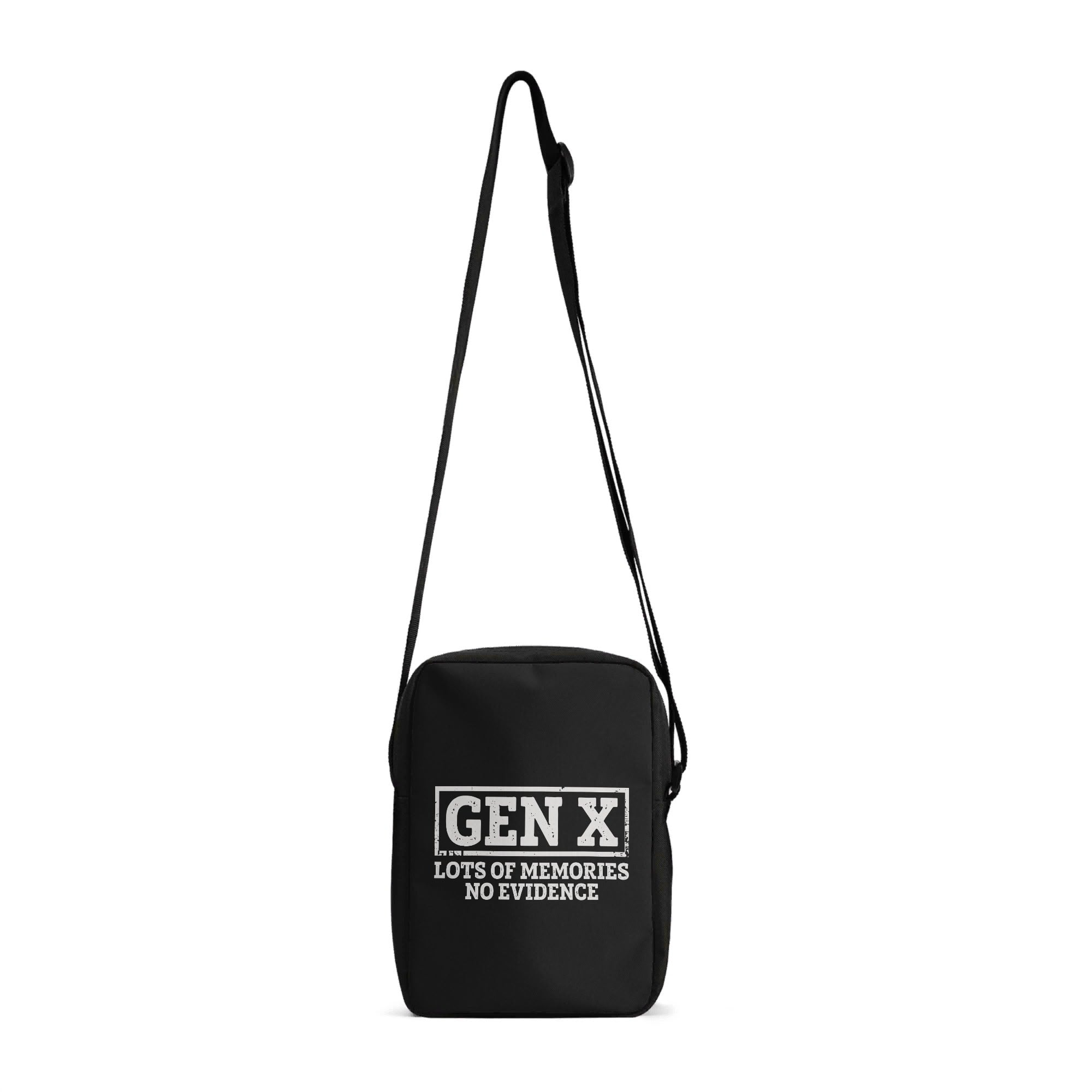 Gen X, Lots Of Memories, No Evidence Cross-Body Bag Default Title Cross Body Bag Printed Offshore