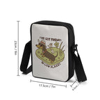 Dachshund, Ive Got Friends In Low Places Cross-Body Bag Cross Body Bag animal Printed Offshore