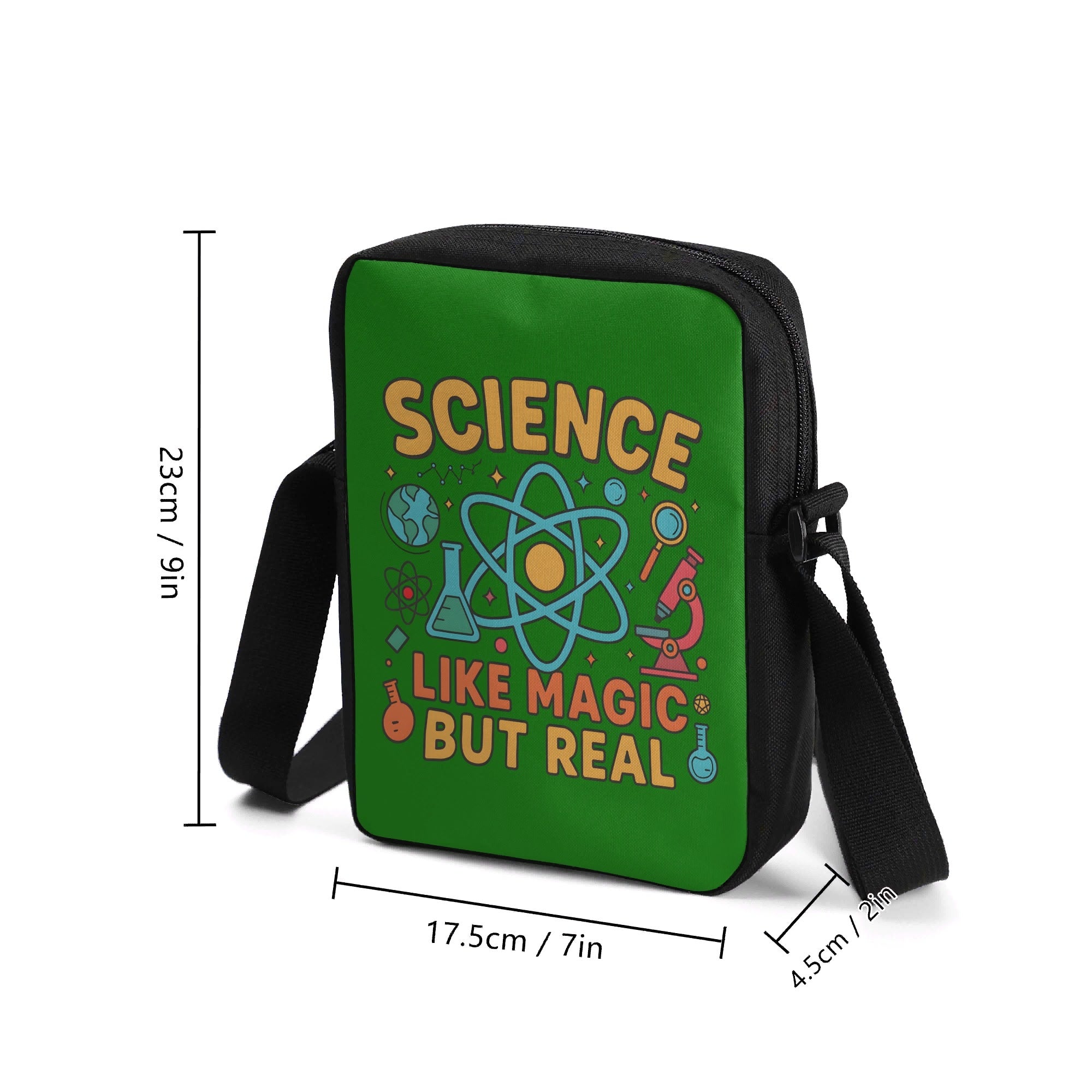 Science, Like Magic But Real Cross-Body Bag Cross Body Bag Printed Offshore Science