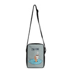 Im Fine, Drowning Coffee Cross-Body Bag Default Title Cross Body Bag Coffee Printed Offshore