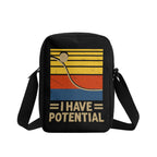 I Have Potential, Physics Cross-Body Bag Cross Body Bag Printed Offshore Science