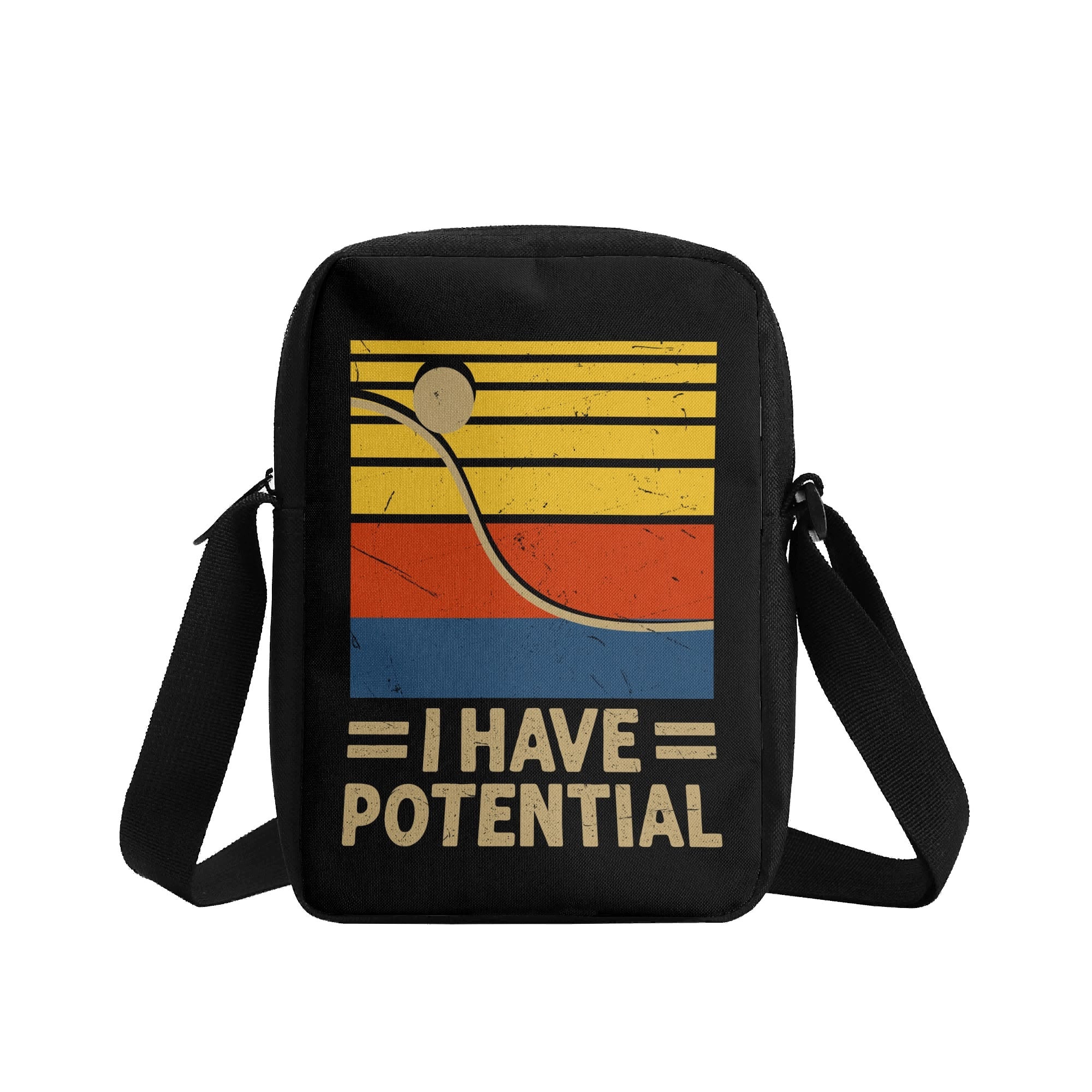 I Have Potential, Physics Cross-Body Bag Cross Body Bag Printed Offshore Science