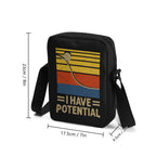 I Have Potential, Physics Cross-Body Bag Cross Body Bag Printed Offshore Science